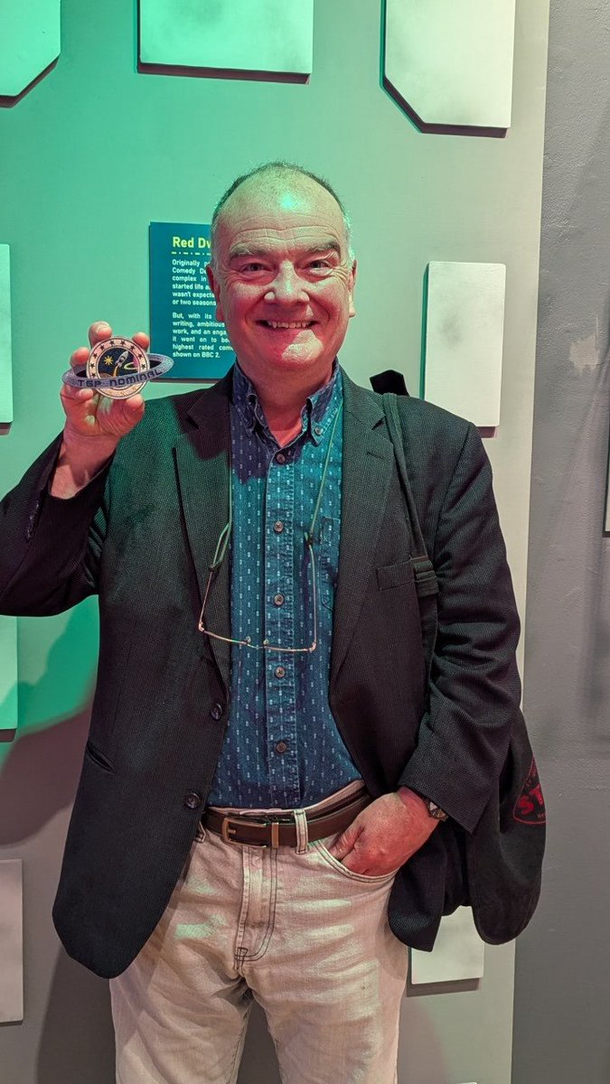 Say "Hello" to the latest inductee to the <a href="/TGP_NOMINAL/">TGP Nominal Podcast</a> #Podcast Honorary Crew Member Wall

Visual Effects Designer Mike Tucker has been involved with some of the most influential British Sci-Fi over the last 40 years, including <a href="/bbcdoctorwho/">Doctor Who</a>
&amp; <a href="/RedDwarfHQ/">Red Dwarf</a>