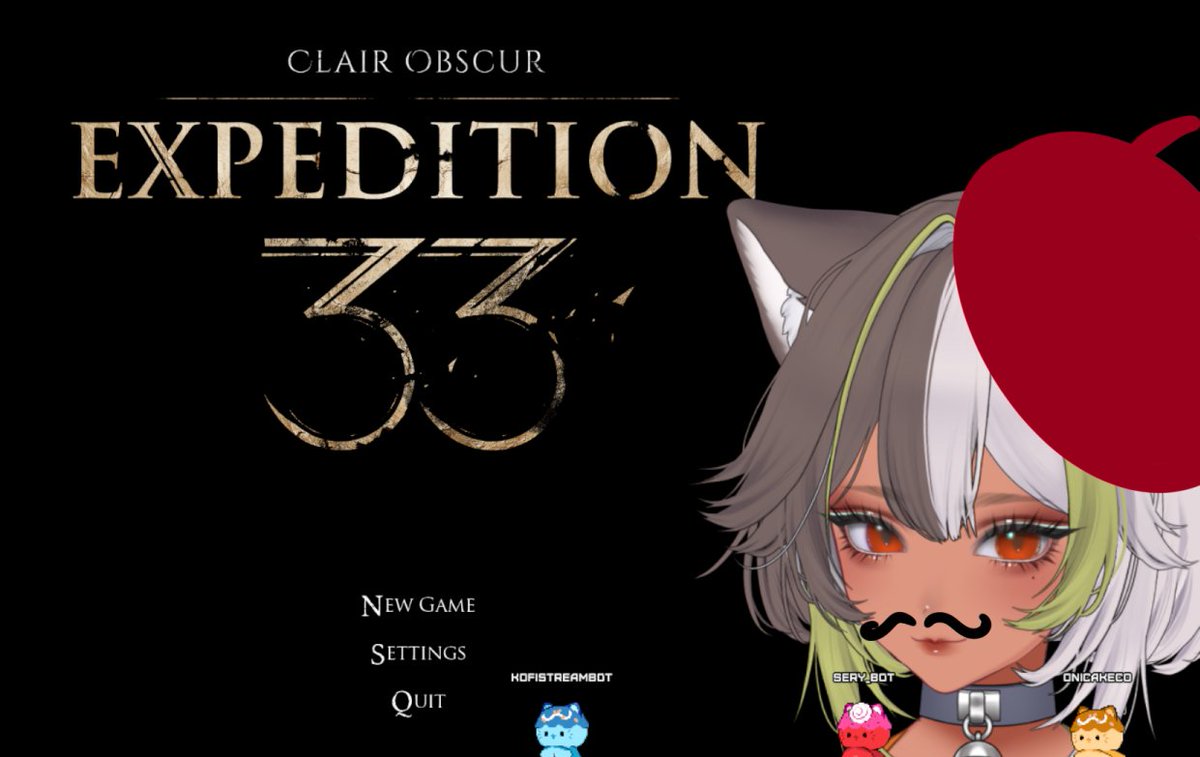 🤡🥖 I'm playing Clair Obscur over on the purple app!