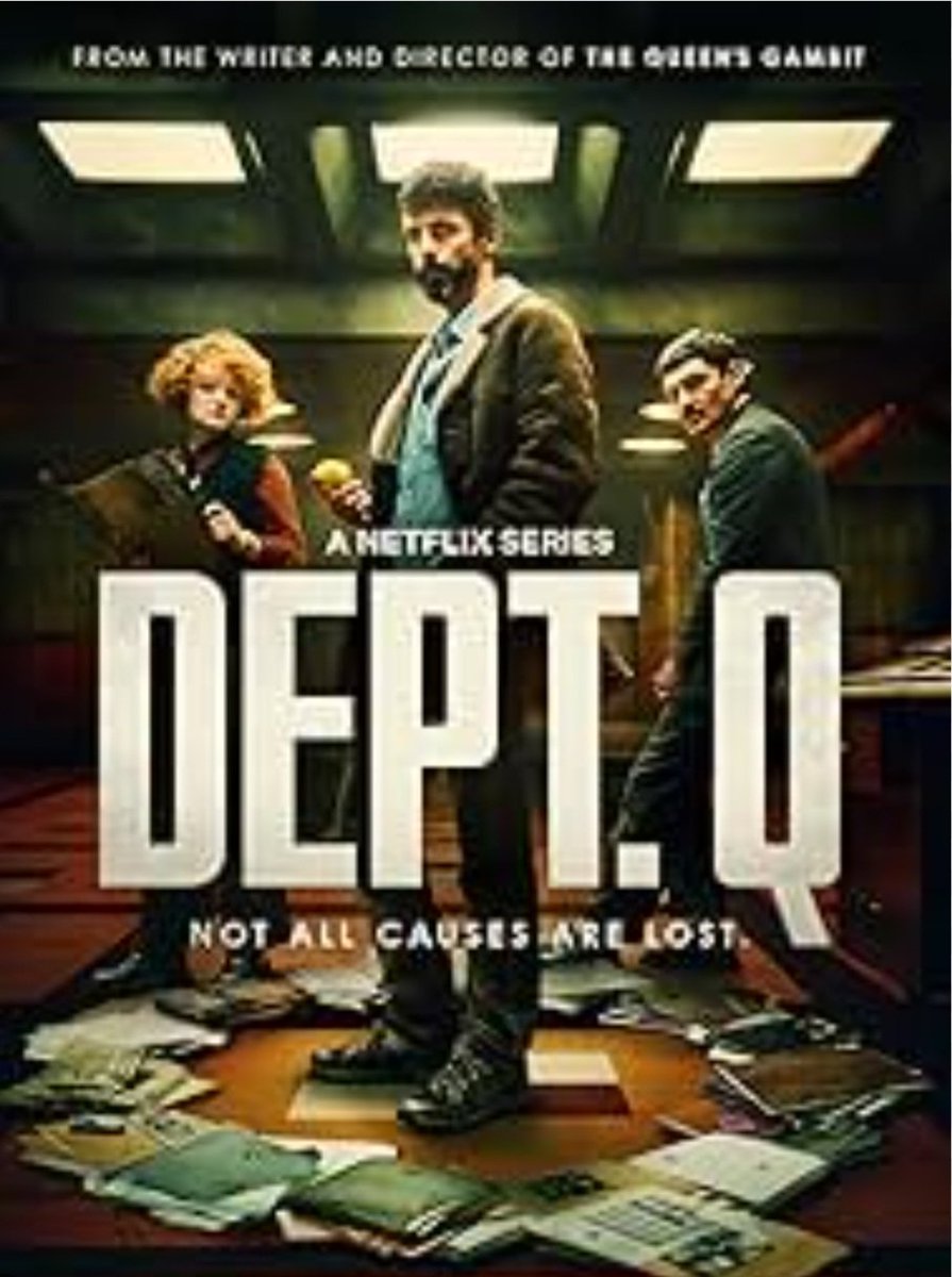 Two #MustSeeTV series that I highly recommend, highly entertaining.

1) Your Friends &amp; Neighbors  via <a href="/AppleTV/">Apple TV</a>  Dark Comedy, lots of irony, laughs &amp; twists. 

2) Dept. Q  via <a href="/netflix/">Netflix</a>  Thriller (crime) set in Scotland. Lots of suspense, great cast &amp; characters.