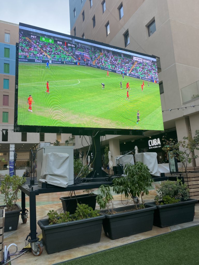 aristou8's tweet image. Watching Birkirkara on the big screen !!!!! Let’s go!!!!