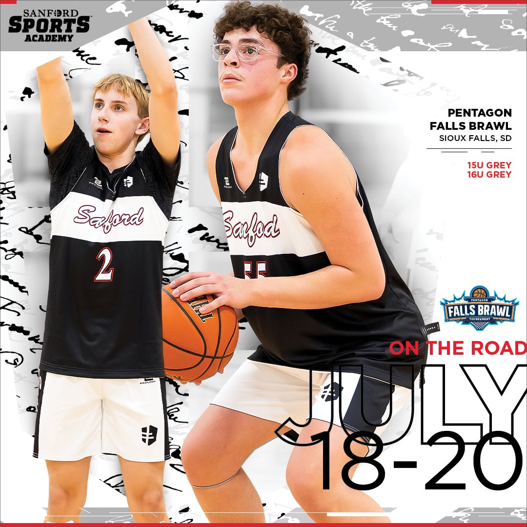 🚗 ON THE ROAD🚗

Final weekend for our HS teams‼️Good luck to all of our Sanford Sports ND teams playing this weekend 👀🍿

⛹️‍♀️ Nike TOC (LIVE)
📍 Chicago, IL

⛹️‍♂️ Recruit Look Hoops (LIVE)
📍 Chicago, IL

⛹️‍♂️ Pentagon Falls Brawl
📍 Sioux Falls, SD

#SanfordSports | #TogetherAsOne
