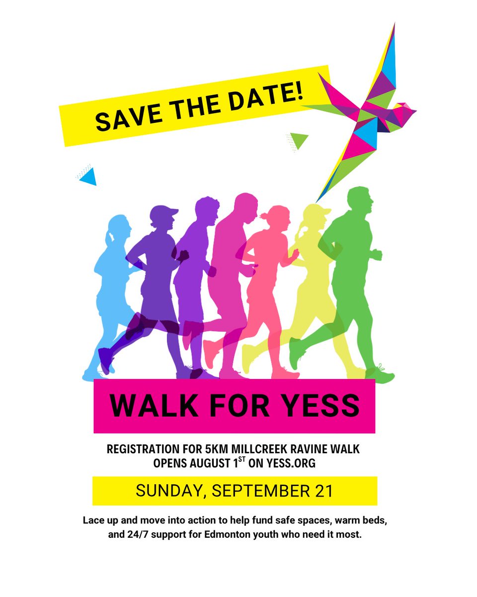 YESS (@yessorg) on Twitter photo Save the date! We’re hosting our first-ever Walk for YESS! 🌟 Join us on Sunday, September 21, for a pancake breakfast, walk through Mill Creek Ravine, and a block party — all to support youth in crisis. Save the date! We’re hosting our first-ever Walk for YESS! 🌟 Join us on Sunday, September 21, for a pancake breakfast, walk through Mill Creek Ravine, and a block party — all to support youth in crisis.