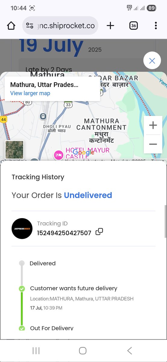 prv_chkr's tweet photo. @GNC_India @XpressBees_IN 
Nobody calls me and showing customer wants future delivery .. 
 Wrost service . 
Don' buy Gnc product . 
Wrost courier service . https://t.co/uUENpwkXyj