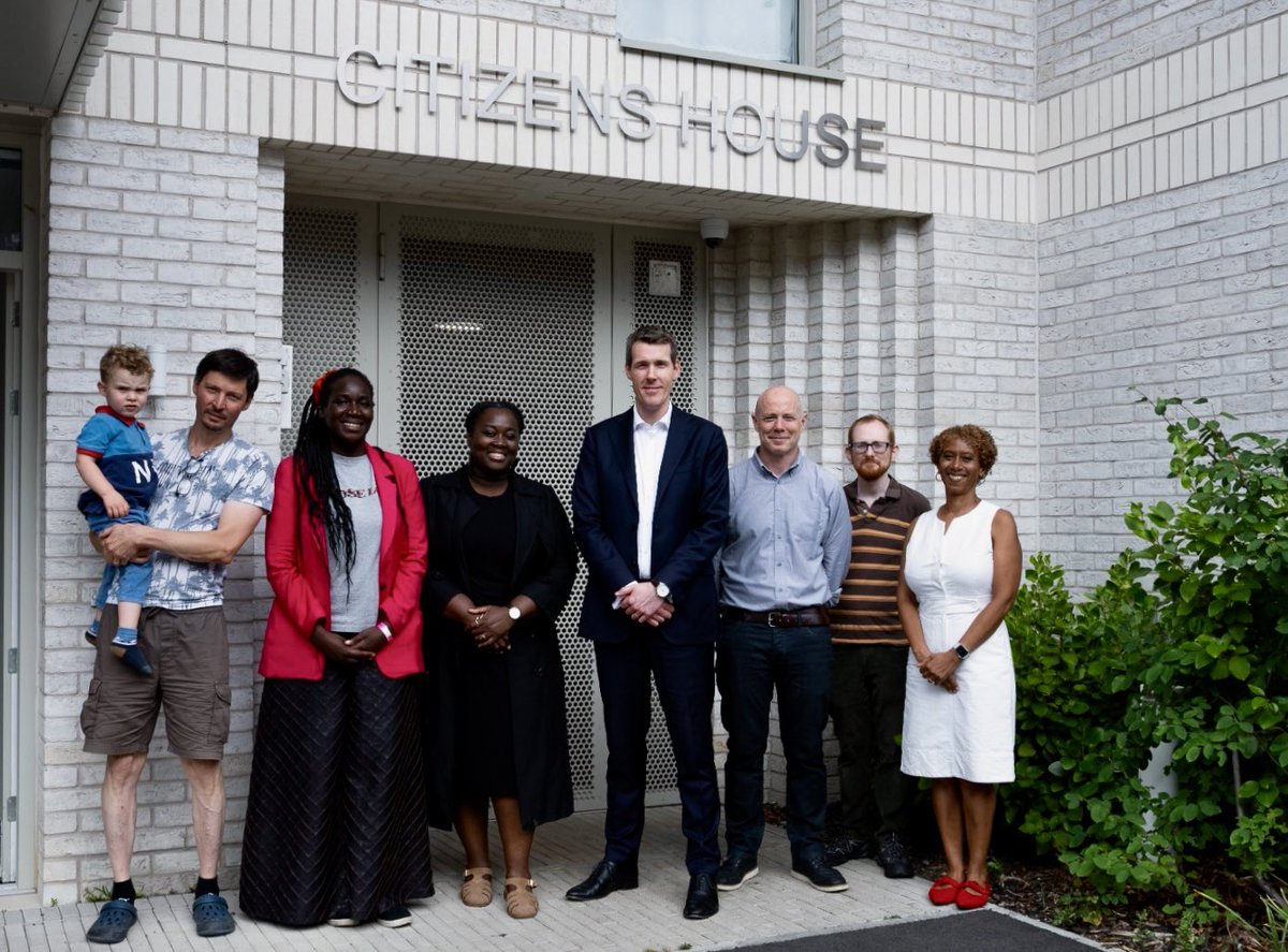 mtpennycook's tweet image. Great to visit Citizens House in Sydenham today and meet residents.
Community-led housing delivers social and affordable homes for local people and gives local communities a greater say on where new homes are built and how they are designed.
We want to see the sector grow.