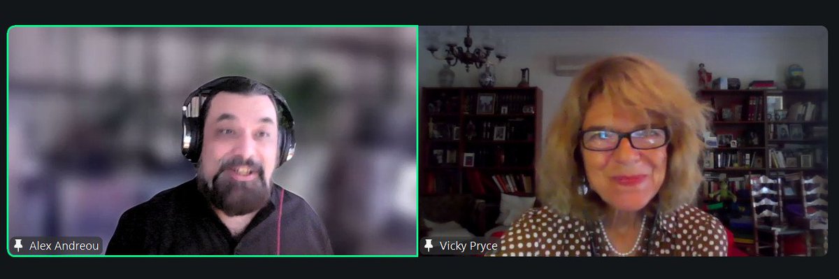 Radix_UK's tweet image. 📹 Live now exploring myth, politics, power🎭 with writer and podcast host @sturdyalex, and leading economist @realVickyPryce
