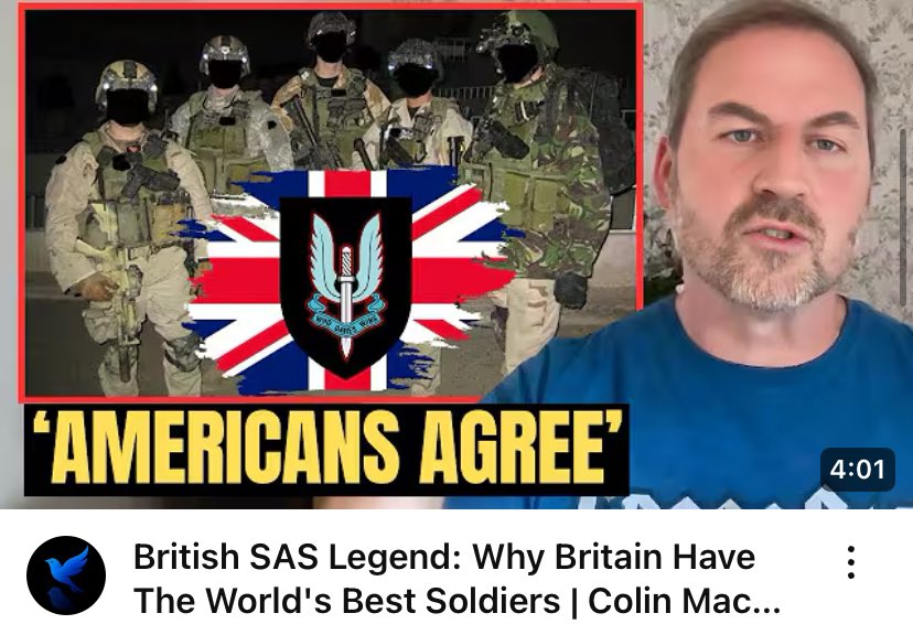 FreedomPactPod's tweet image. Teaser clip from our upcoming podcast with @ColMaclachlan22 ⬇️
Why Britain have the best soldiers in the world
Watch here: youtu.be/YIOl3jm8iic?fe…