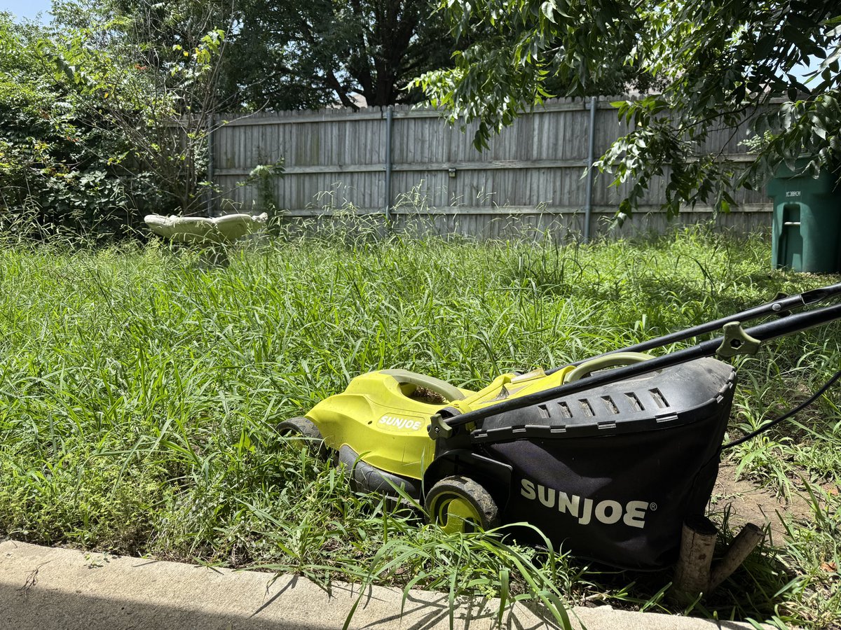 Zaman çim biçme zamanı.