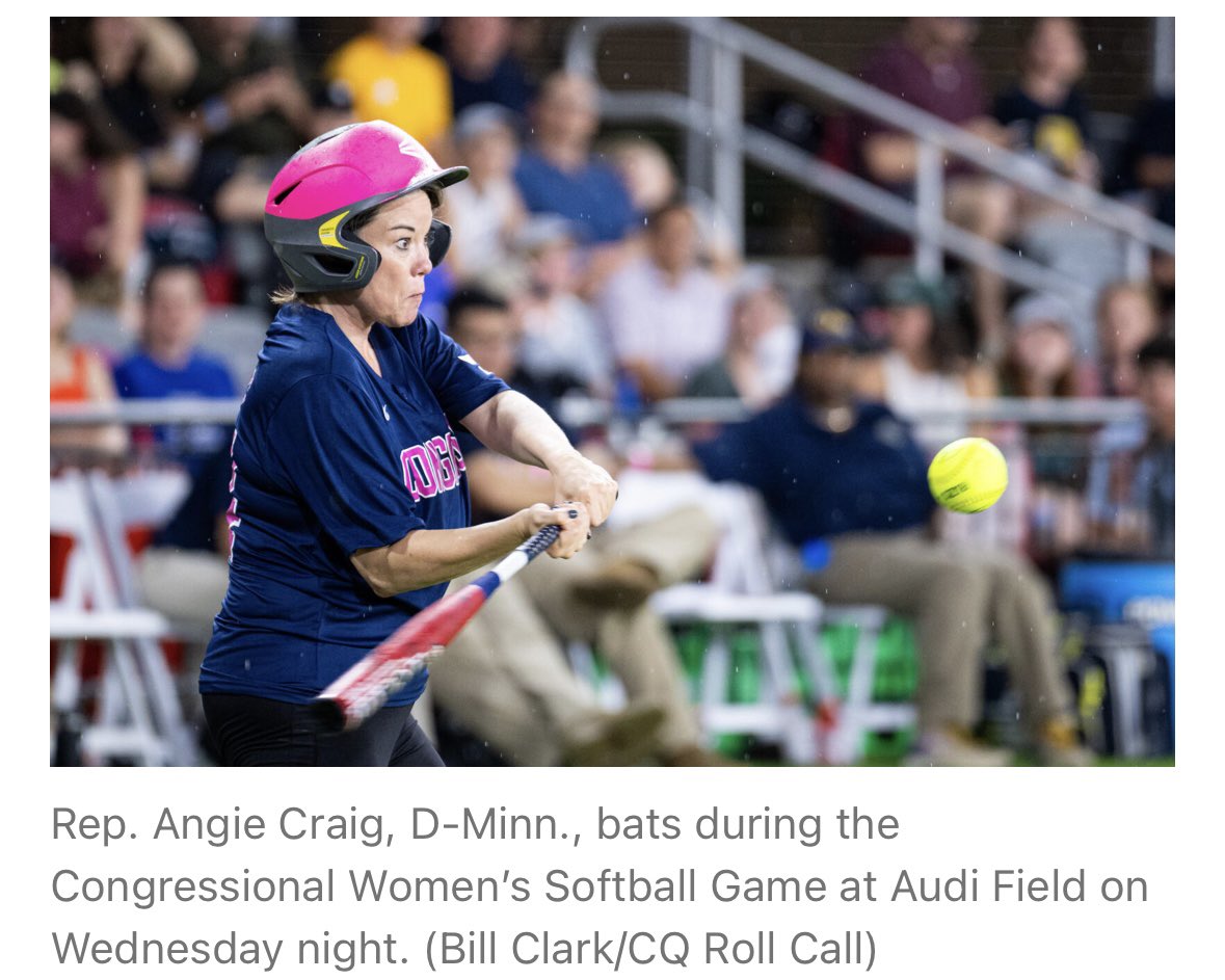 AngieCraigMN's tweet image. Rain or shine happy to raise money for a great cause and always ready to step up to the plate.
rollcall.com/2025/07/16/thu…