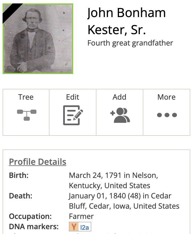 CowboyGospeler's tweet image. My third great-grandpa, John Bonham Kester Jr., came to California in 1866. His trail west ran from Indiana, Iowa, down to Texas, finally to the California. He settled as a rancher in Morro Bay, where he lived out his days, died in 1921, age of 91. His father was a Kentuckian.