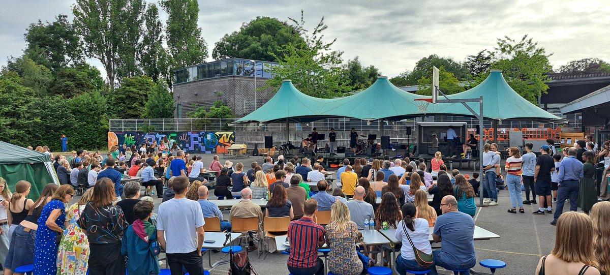 Perfect evening for our Arts Festival