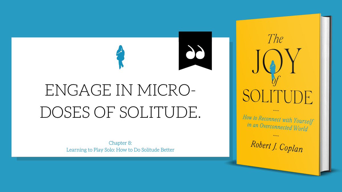SimonBooks's tweet image. Spending as little as 15 minutes alone a day can have measurable and lasting positive effects. And remember, practice makes better applies to alone time as well. Make a plan for how you can integrate a little bit of solitude into your routine on most days – and stick to it!…