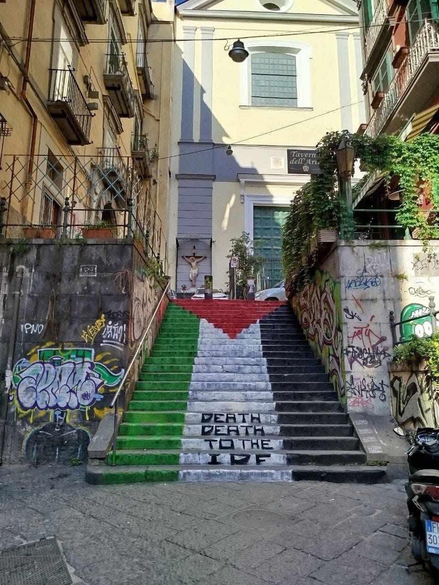 “DEATH DEATH TO THE IDF”

📍Naples, Italy