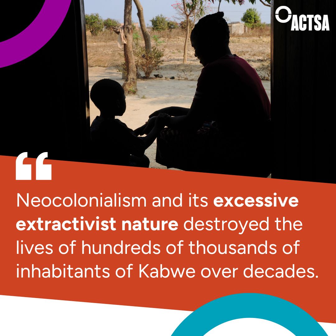 ACTSA_UK's tweet image. In Kabwe, Zambia, thousands of children and mothers are affected daily by the lead pollution left by a British mining company.
On #WorldInternationalJusticeDay, we stand with the Kabwe community's struggle for justice and accountability against this devastating colonial legacy.