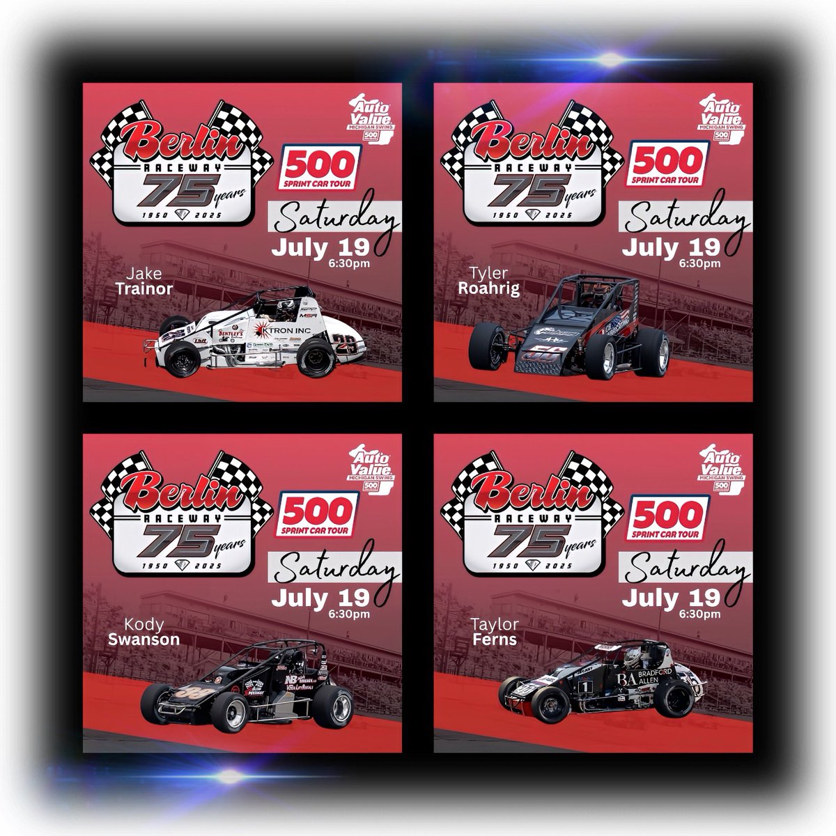 JeffStriegle's tweet image. Saturday: @500SprintTour