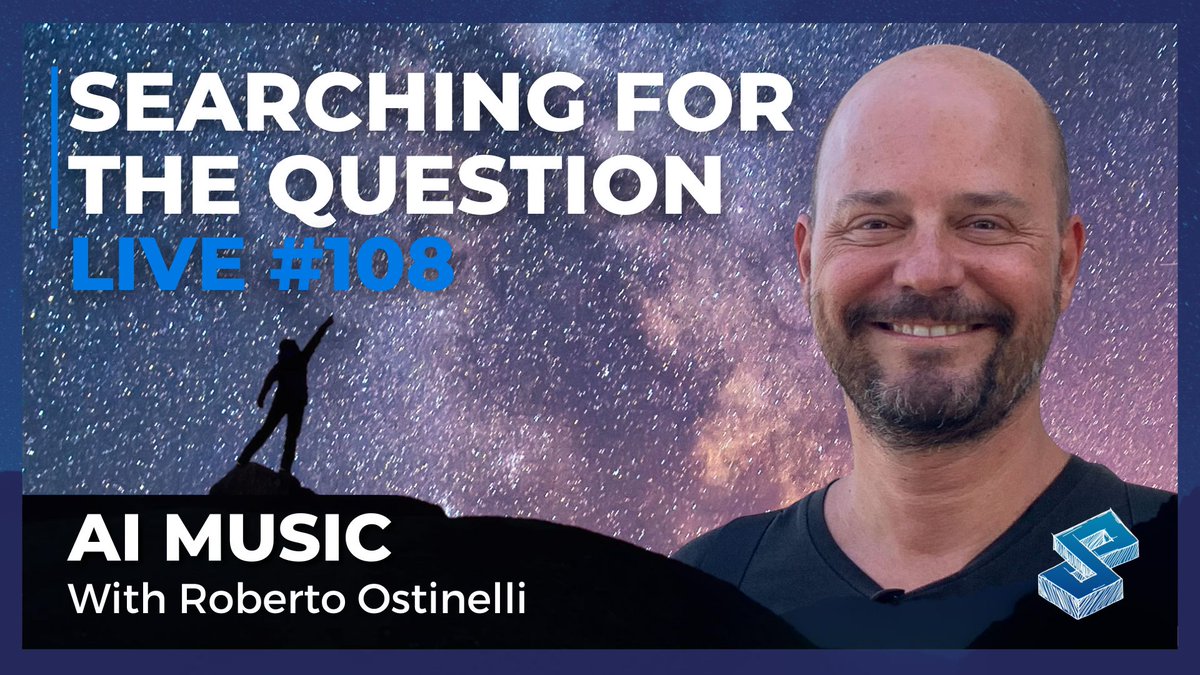 davidorban's tweet photo. AI Music with @ostinelli – Searching For The Question Live 108. Watch live tomorrow July 18, at 9 PM CET

What’s really happening in the world of AI-generated music? Are we witnessing a true creative revolution, or just another fleeting trend? In this episode, we dive the frontier at the intersection of art and technology, with Roberto Ostinelli, a multidisciplinary creator blending code and creativity at the bleeding edge.

Roberto is a musician and photographer with a deep passion for both art and engineering. With a love for languages like Erlang and Ruby, he brings an agile, test-driven approach to development, honed through years of working with extreme programming principles like pair programming, continuous integration, and rapid iteration. His unique background spans music, photography, and high-performance software architecture, giving him a rare perspective on how AI is reshaping creative expression.

Together, we explore:
* How AI tools are transforming the music production landscape
* What it means for human creativity, originality, and authorship
* The intersection of software craftsmanship and artistic intuition