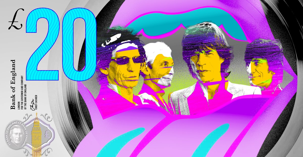 _PayComplete_'s tweet image. 🎶ROUND 2: THIS ONE HITS ALL THE RIGHT NOTES🎶
Cash unites us. So does music.
🎧 From The Beatles to Bowie to the Spice Girls — this is #TeamMusic, a tribute to British sound that shaped the world.

🎤 Would you vote for this note that sounds iconic?

#CashTech @bankofengland