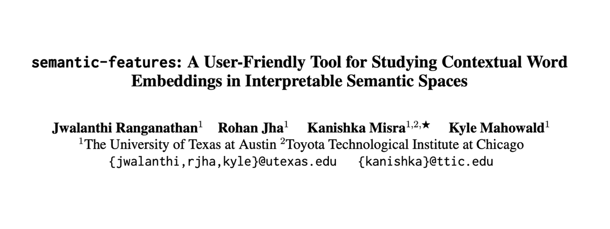 I will unfortunately have to skip SCiL this year, but I am thrilled to share that Jwalanthi will be presenting this work by her, <a href="/Robro612/">Rohan Jha</a>, me, and <a href="/kmahowald/">Kyle Mahowald</a>  on a tool that allows you to project contextualized embeddings from LMs to interpretable semantic spaces!