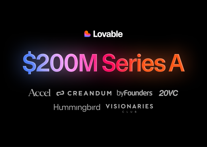 We're not just democratizing code. We're helping everyone realize they have things to build.

Thank you to our investors