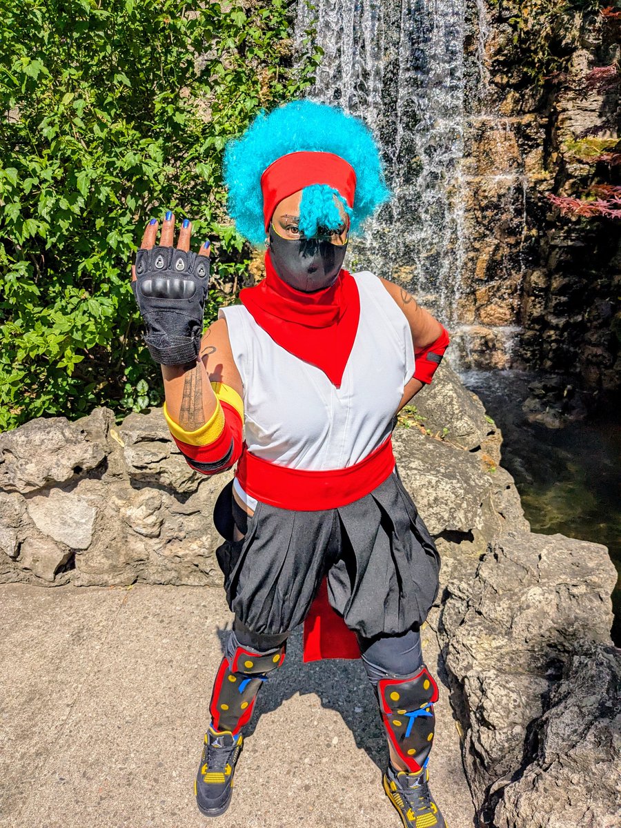 DizenDoll's tweet image. "That's the Bushinryu way!"
My Kimberly Street Fighter 6 cosplay❤️✨