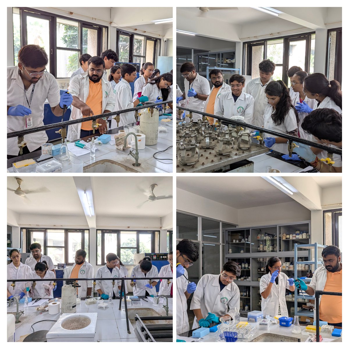GBRC (@gbrc_gujarat) on Twitter photo Glimpse of day-4 activities of 2 weeks hands on training on "Molecular Biology Techniques" at <a href="/vvpcollege/">V.V.P. Engineering College</a>, Rajkot in collaboration with <a href="/gbrc_gujarat/">GBRC</a>.
<a href="/dstGujarat/">Department of Science & Technology, Gujarat</a> <a href="/monakhandhar/">Mona Khandhar IAS</a> <a href="/ChaitanyaGJoshi/">Chaitanya Joshi</a> <a href="/gsbtm/">Gujarat State Biotechnology Mission</a> <a href="/GujBiotechUni/">Gujarat Biotechnology University</a> Glimpse of day-4 activities of 2 weeks hands on training on "Molecular Biology Techniques" at <a href="/vvpcollege/">V.V.P. Engineering College</a>, Rajkot in collaboration with <a href="/gbrc_gujarat/">GBRC</a>.
<a href="/dstGujarat/">Department of Science & Technology, Gujarat</a> <a href="/monakhandhar/">Mona Khandhar IAS</a> <a href="/ChaitanyaGJoshi/">Chaitanya Joshi</a> <a href="/gsbtm/">Gujarat State Biotechnology Mission</a> <a href="/GujBiotechUni/">Gujarat Biotechnology University</a>