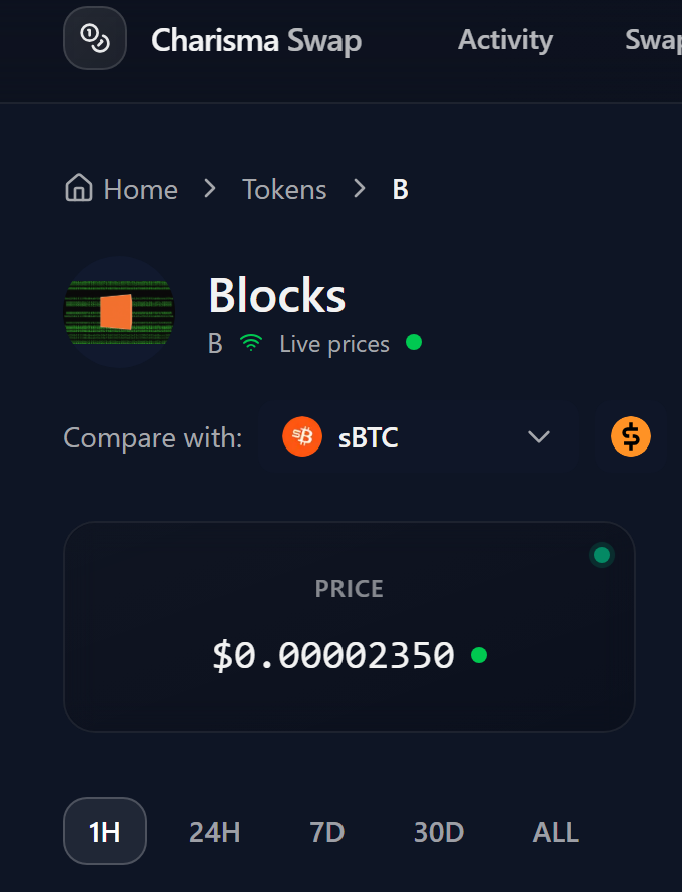 Blocks $B on Stacks tweet media