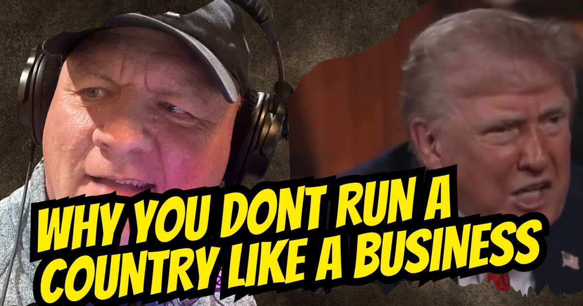 MrGlobal2025's tweet image. Every Good Reason The US Should Not Be Run Like A Business
youtu.be/ASvkeO-bWVY?si…