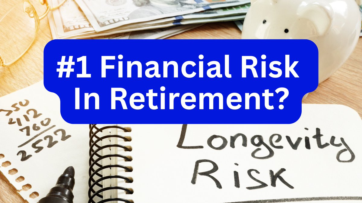 CoachJThorman's tweet image. The #1 Financial Risk for Retirees is LONGEVITY! Men in the top 1% of income at age 45 can expect to live to 87.5 yrs old according to Amitabh Chandra, Professor at Harvard. Get wealthy and stay healthy or get healthy and stay wealthy!
#risk #retirement #FinancialPlanning