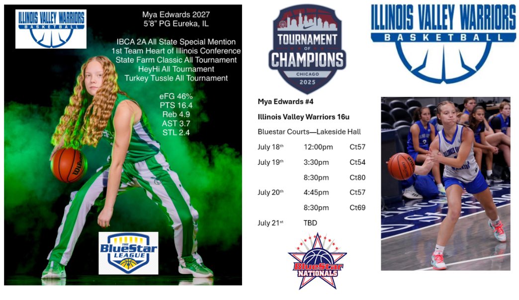 Chicago schedule.  Ready to take the court with <a href="/iv_warriors/">IV Warriors</a> .