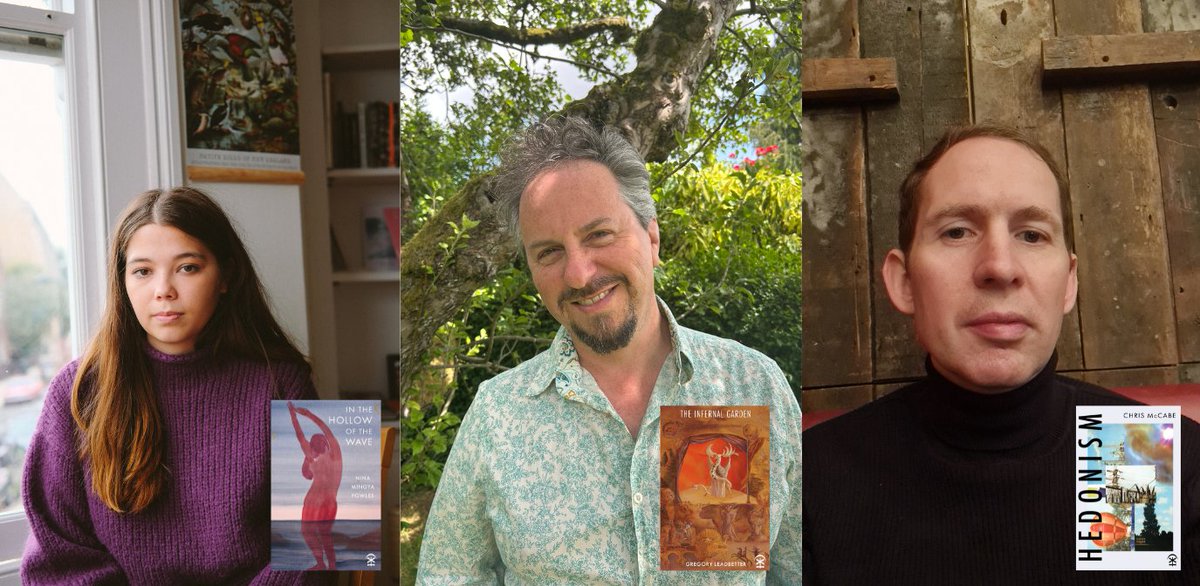 Nine Arches Press (@ninearchespress) on Twitter photo Delighted to announce a new online launch event featuring these 3 poets celebrating their new books.
Monday 8th September 7pm (BST)
Pay What You Can
Triple launch with Nina Mingya Powles <a href="/GregMLeadbetter/">Gregory Leadbetter</a> & Chris McCabe
Sign up here: eventbrite.co.uk/e/triple-onlin… Delighted to announce a new online launch event featuring these 3 poets celebrating their new books.
Monday 8th September 7pm (BST)
Pay What You Can
Triple launch with Nina Mingya Powles <a href="/GregMLeadbetter/">Gregory Leadbetter</a> & Chris McCabe
Sign up here: eventbrite.co.uk/e/triple-onlin…