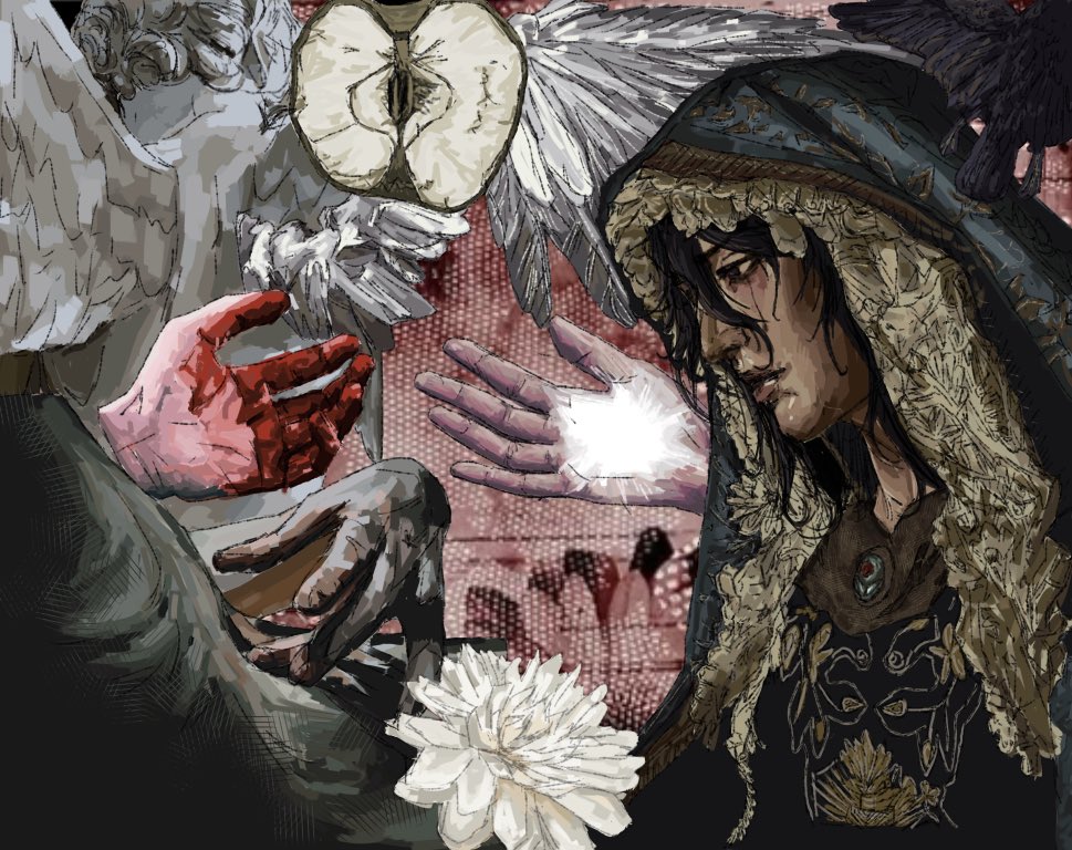 Iriscrab's tweet image. okay so uhh I’m gonna open commissions😨

It’ll be the collage type pieces I post a lot of here but personalised however you want (examples below)

Prices will be: £25-30/$34-40/€29-35 (just depending on how complicated it is)

please dm me if you’re interested + to discuss!!