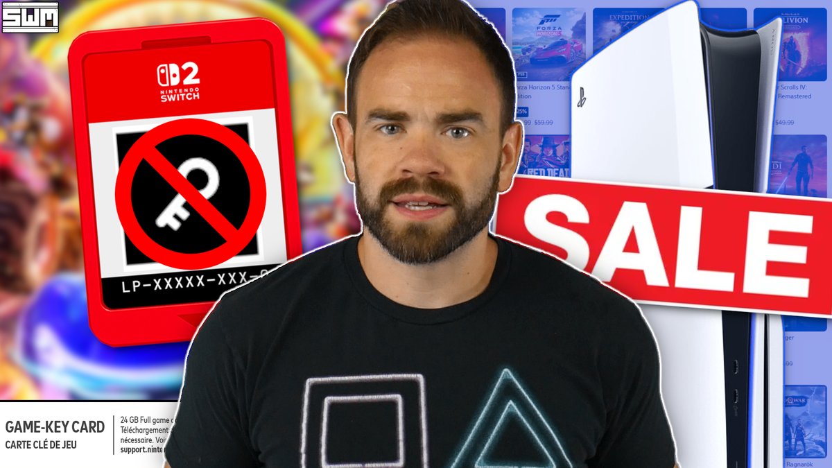 SpawnWaveMedia's tweet image. Switch 2 Game Key Cards Get An Interesting Update & A Huge PS5 Sale Goes Live | News Wave
Watch here: youtu.be/qbPbhr1JKmM
#Nintendo #Sony #Microsoft