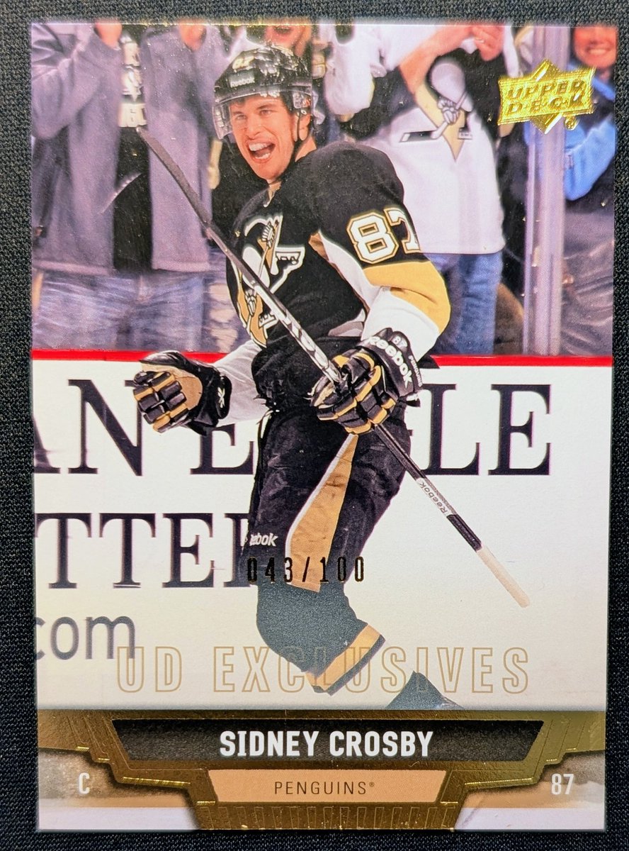 Dpan Sports Cards (@dpansportscards) on Twitter photo This feels great completing another <a href="/UpperDeckSports/">Upper Deck</a> penguins exclusives team set. This time from 2013-14
Now only missing these from 2013-2025
2014-15
514 David Perron (update)
2024-25 exclusives
YGR-10 Sidney Crosby
474 Rutger McGroarty – Young Guns This feels great completing another <a href="/UpperDeckSports/">Upper Deck</a> penguins exclusives team set. This time from 2013-14
Now only missing these from 2013-2025
2014-15
514 David Perron (update)
2024-25 exclusives
YGR-10 Sidney Crosby
474 Rutger McGroarty – Young Guns