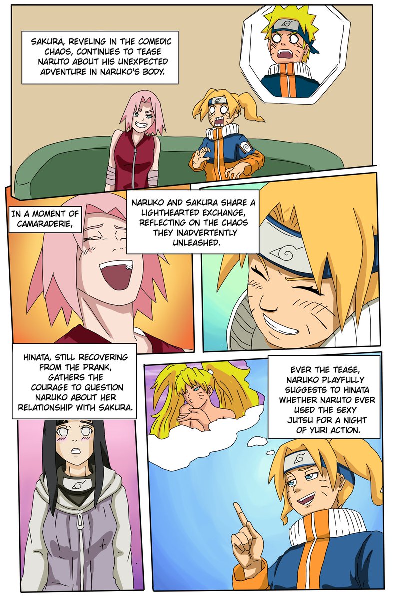 chaika7029's tweet photo. Naruto Dimensional Shift #Naruto #Naruko #NarutoAU #BodySwap #NarutoComic #AnimeComic #Hinata #SakuraHaruno #NaruHina #NarutoFanArt #NarutoVerse #NarutoCrossover #NarutoMultiverse #AnimePanel #MangaStyle #NarutoTransformation #AnimeStory #Konoha #AlternateUniverse #NarutoFandom https://t.co/jn9n0m8Hy8