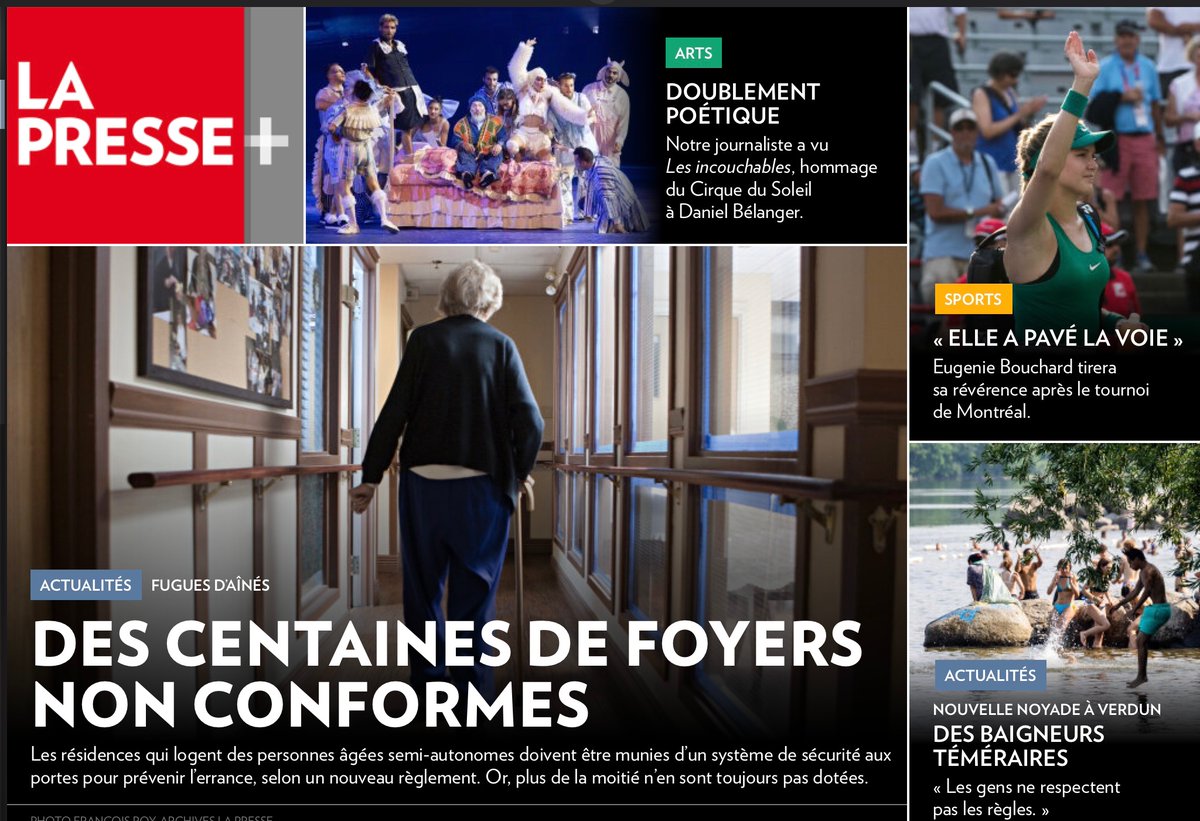 christiandufour's tweet image. LA RECHERCHE SANS FIN DE SÉCURITÉ AU QUÉBEC
Il est des choses que nos journaux choisissent de mettre à la une qui en disent long sur nous.
Comme La Presse avec « Des centaines de Foyers non conformes» et « Des baigneurs téméraires: les gens ne respectent pas les règles »