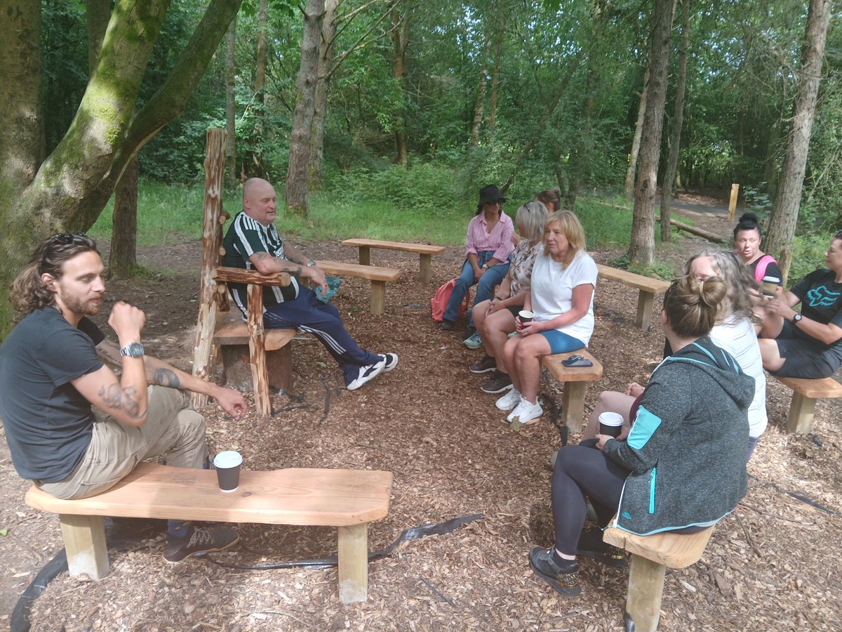 The school counselling team is working outdoors today at Lochore Meadows. 
Taking the opportunity to develop systems and update on Drug and Alcohol harm reduction strategies.