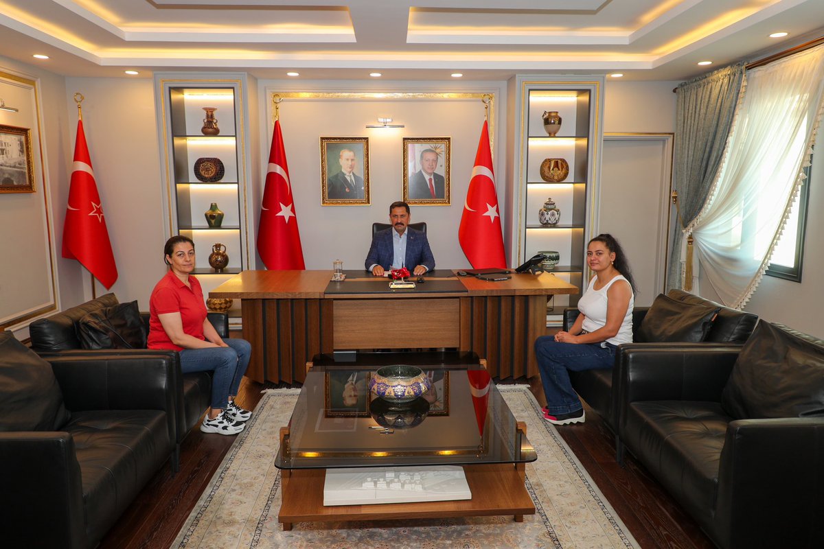 Valimiz Mustafa MASATLI, 14 Mayıs 2016 tarihinde şehadete yürüyen Kahraman Şehidimiz Piyade Uzman Çavuş İrfan MERT 'in kıymetli eşi Radya MERT ve 11 Mayıs 2013 tarihinde meydana gelen Reyhanlı patlamasında şehit düşen Aziz Şehidimiz Fehmi KARACA'nın kıymetli kızı Songül