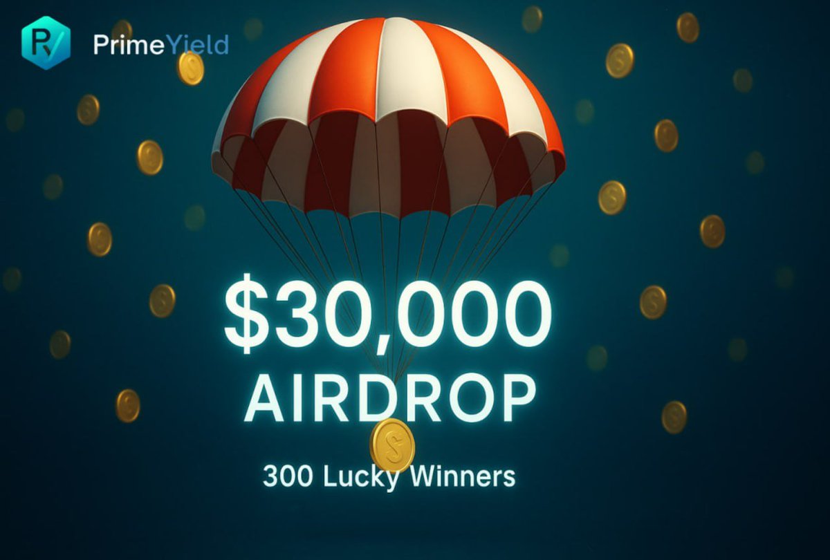 PrimeYield (@prime_yield) on Twitter photo PrimeYield $30,000 Airdrop โ Join Now!
Winners: 300 users ร $100 in tokens each
How to participate:
1๏ธโฃ Follow <a href="/prime_yield/">PrimeYield</a>
2๏ธโฃ Like and retweet this post
3๏ธโฃ Comment on this post
Winners will be randomly selected from eligible participants after the token goes live.
Bonus: PrimeYield $30,000 Airdrop โ Join Now!
Winners: 300 users ร $100 in tokens each
How to participate:
1๏ธโฃ Follow <a href="/prime_yield/">PrimeYield</a>
2๏ธโฃ Like and retweet this post
3๏ธโฃ Comment on this post
Winners will be randomly selected from eligible participants after the token goes live.
Bonus: