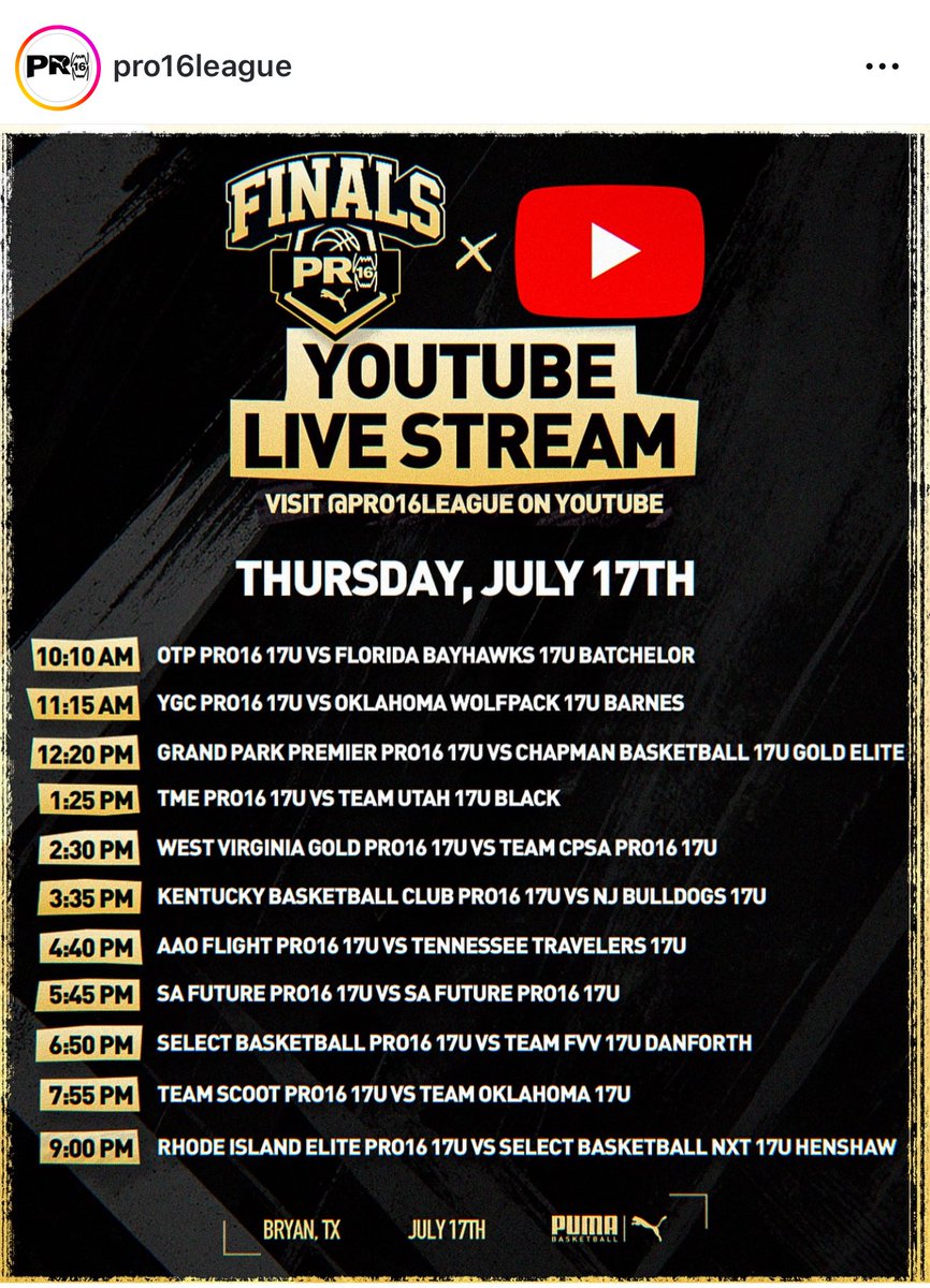 Tennessee Travelers 2026 (@tntravelers2026) on Twitter photo You can watch our guys on YouTube this afternoon!!!!!
5:40 eastern time
Should be a good one. <a href="/tntravelers5sp/">@TNTravelers5SP</a> <a href="/tntravelers2027/">TnTravelers2027</a> <a href="/tntravelers2028/">Tennessee Travelers 2028</a> <a href="/PRO16League/">PRO16/NXTPRO League</a> <a href="/NxtProHoops/">NXTPRO Hoops</a> #letthedogseat You can watch our guys on YouTube this afternoon!!!!!
5:40 eastern time
Should be a good one. <a href="/tntravelers5sp/">@TNTravelers5SP</a> <a href="/tntravelers2027/">TnTravelers2027</a> <a href="/tntravelers2028/">Tennessee Travelers 2028</a> <a href="/PRO16League/">PRO16/NXTPRO League</a> <a href="/NxtProHoops/">NXTPRO Hoops</a> #letthedogseat