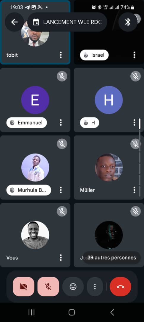 📸 Wiki Loves Earth 2025 en RDC a été lancé hier !
Merci à tous pour votre présence si remarquable🌿🌍

🔜 Place aux ateliers :
📍 Kinshasa : 26/07 &amp; 02/08
📍 Matadi : 19/07
📍 Mbuji-Mayi : 26/07

👉 Besoin d’aide ? Rejoignez-nous : chat.whatsapp.com/JZuN0IGOOBB8So…