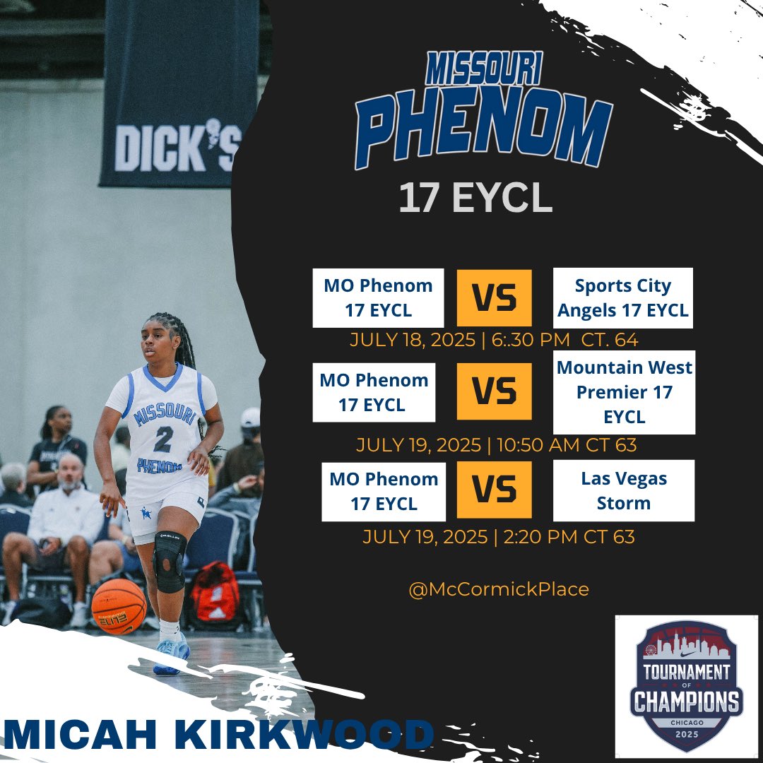 Micah_Kirkwood (@micahkirkwood1) on Twitter photo 🏀🏀Last Dance! This weekend marks the end of an incredible chapter….my final AAU tournament. Let’s go!! <a href="/niketoc/">Nike Tournament of Champions</a> <a href="/MissouriPhenom/">Phenom Basketball</a> <a href="/PreachaZo/">Coach Zo (alonzo) Williams</a> <a href="/CoachWestern/">Mark Western</a> 🏀🏀Last Dance! This weekend marks the end of an incredible chapter….my final AAU tournament. Let’s go!! <a href="/niketoc/">Nike Tournament of Champions</a> <a href="/MissouriPhenom/">Phenom Basketball</a> <a href="/PreachaZo/">Coach Zo (alonzo) Williams</a> <a href="/CoachWestern/">Mark Western</a>