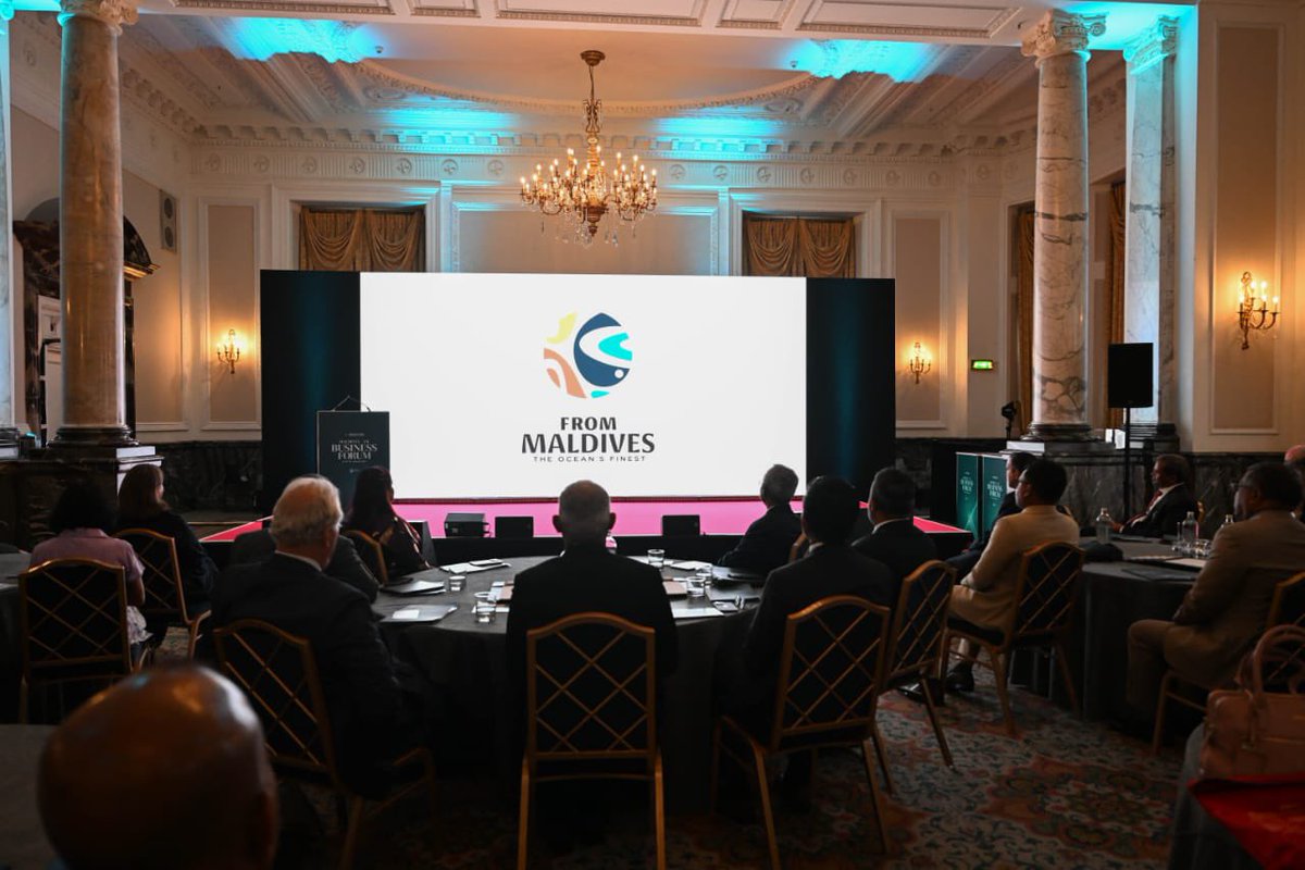 MFORmv's tweet image. LAUNCHED: “From Maldives” – The Ocean’s Finest

We are proud to announce the unveiling of “From Maldives”, the national fisheries promotion brand, launched today by His Excellency President Dr Mohamed Muizzu at the Maldives–UK Business Forum.

Rooted in tradition and powered by…