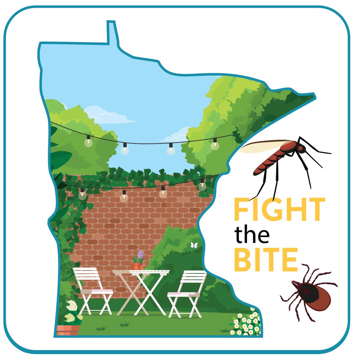 #FightTheBite! Mosquitoes testing positive for West Nile virus have recently been found in the Twin Cities area. While this is not unusual for Minnesota summers, it is an important reminder to protect yourself and your family from bites. 1/