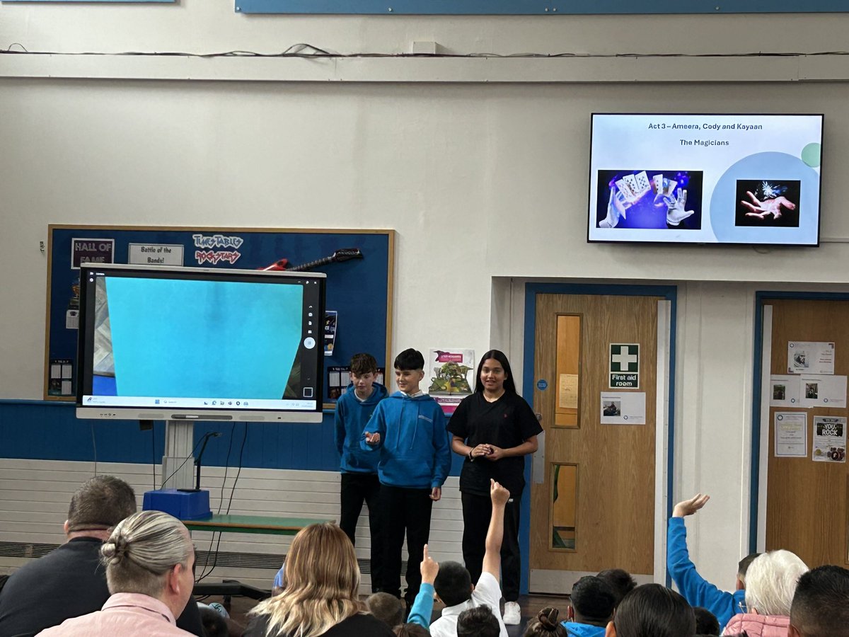 This morning we had our fabulous Year 6 Leavers Assembly whereby all children performed a chosen act. We had dancers, singers, musicians, magicians, gymnasts and poets as well as a lovely photo montage and memories. We wish our Year 6 all the best next year and in their futures!
