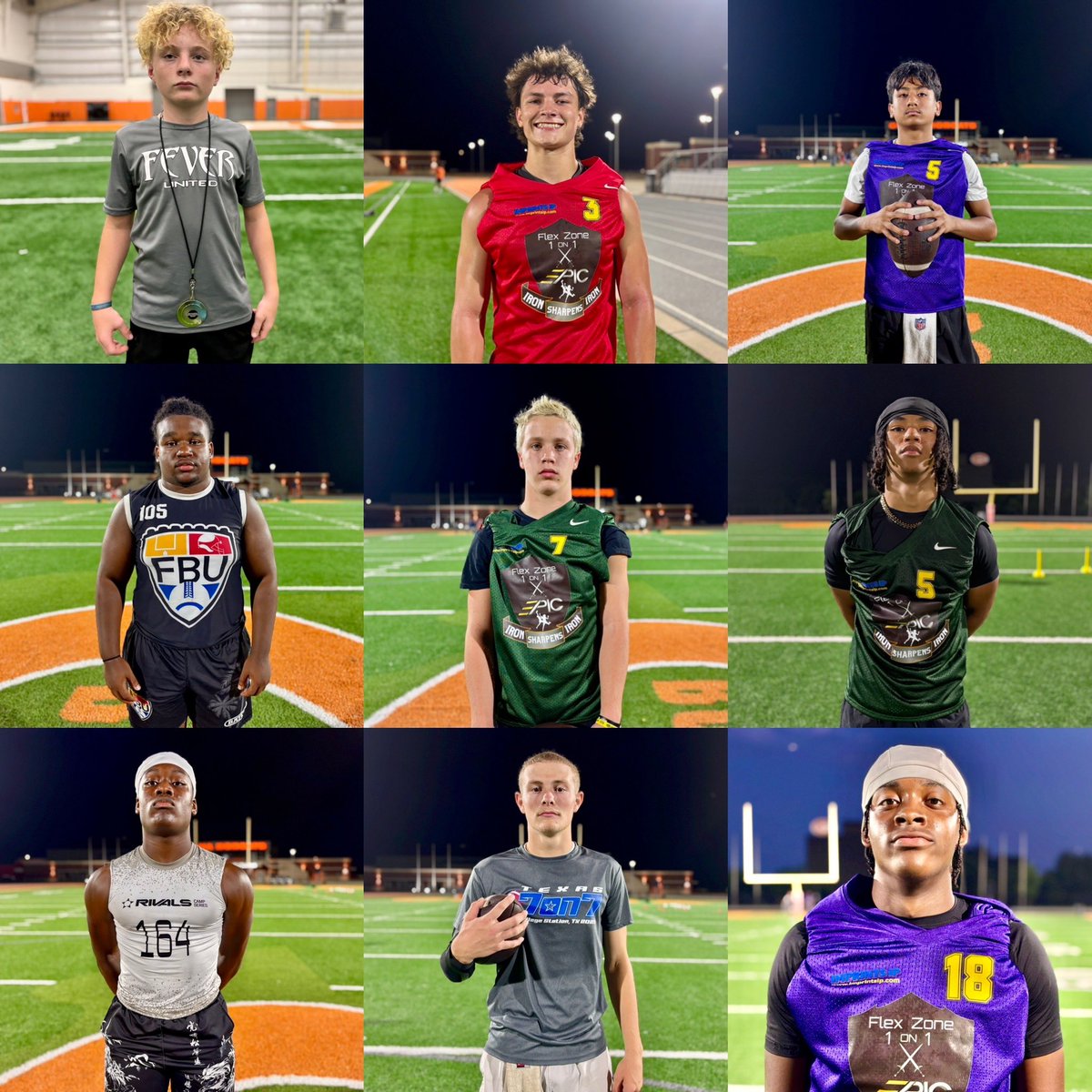 On Da Marc Sports🏈 (@marchen44) on Twitter photo The Flex Zone 1on1 (<a href="/1on1FlexZone/">Flex Zone 1on1 Challenge</a> ) Dallas Recap: MVPs n standouts
<a href="/Bbarton_17/">Brennan Barton</a> <a href="/Waylinherod1/">Waylin Barton</a> @JavionBroussard <a href="/2029brailey/">“JB” - JaDarian Brailey</a> <a href="/P_JizzleHarris/">Patrick “PJ” Harris Jr.</a> <a href="/zionthelion125/">Zion Ayangbile</a> <a href="/ThePopeShow10/">Carson Pope</a> <a href="/calebmarinelli2/">Caleb Marinelli</a> <a href="/Kwincbyrd5_/">Kwinc Byrd</a> <a href="/alijah_hale3/">Alijah hale ⭐️</a> <a href="/BrintonKeegan/">Keegan Brinton</a> <a href="/JamesNoahP11/">James Noah Pelaez</a>
ondamarcsports.com/post/flex-zone… The Flex Zone 1on1 (<a href="/1on1FlexZone/">Flex Zone 1on1 Challenge</a> ) Dallas Recap: MVPs n standouts
<a href="/Bbarton_17/">Brennan Barton</a> <a href="/Waylinherod1/">Waylin Barton</a> @JavionBroussard <a href="/2029brailey/">“JB” - JaDarian Brailey</a> <a href="/P_JizzleHarris/">Patrick “PJ” Harris Jr.</a> <a href="/zionthelion125/">Zion Ayangbile</a> <a href="/ThePopeShow10/">Carson Pope</a> <a href="/calebmarinelli2/">Caleb Marinelli</a> <a href="/Kwincbyrd5_/">Kwinc Byrd</a> <a href="/alijah_hale3/">Alijah hale ⭐️</a> <a href="/BrintonKeegan/">Keegan Brinton</a> <a href="/JamesNoahP11/">James Noah Pelaez</a>
ondamarcsports.com/post/flex-zone…