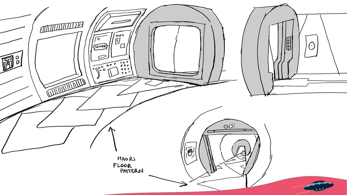 Where do those corridors lead?

#conceptart #scifi #indiedev