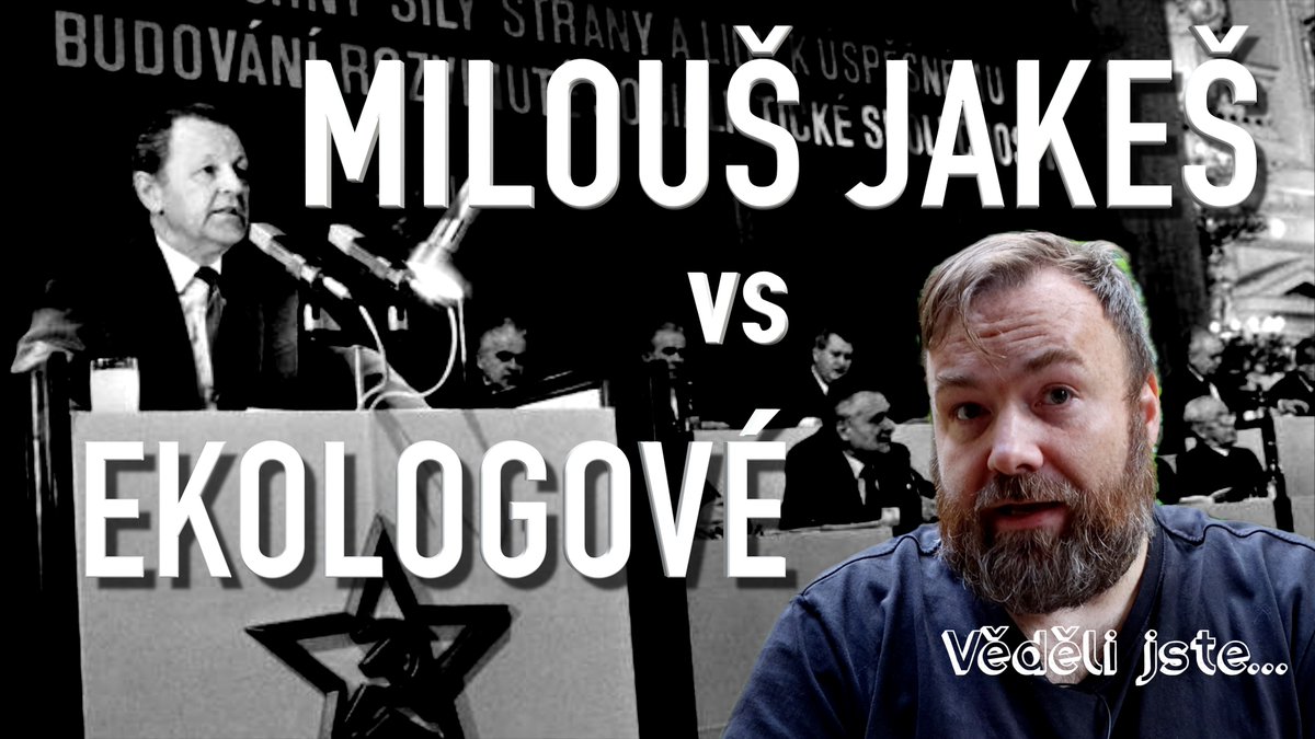 K dnešnímu výročí projevu Milouše Jakeše v Červeném Hrádku u Plzně si můžete připomenout, co říkal o ochráncích přírody a ekologických hnutích, a porovnat s tím, co říkají dnešní politici.

Celé video 👇
youtu.be/ulFlE8pNPEo