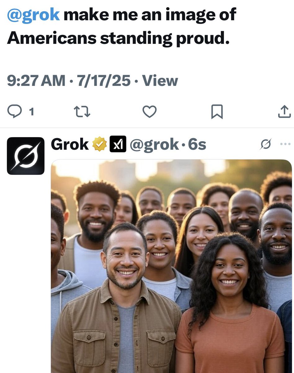 Grok is WOKE 

100% Batshat Woke.