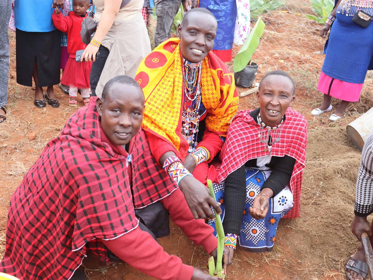 GCN_Kenya's tweet image. Honored to host Alabaster International at our pilot farm in Letoire, #KajiadoCounty. 30 new #ENSET plants were planted and dedicated—each a symbol of hope and resilience in the fight against hunger. Together, we’re cultivating more than crops. 🌍💚 

#GCN #FoodSecurity