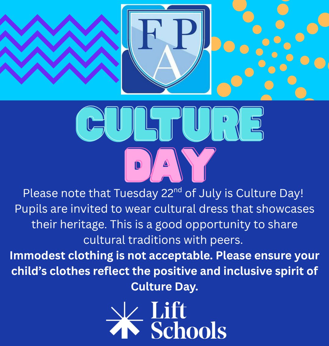 #cultureday confirmed for next Tuesday 🫶