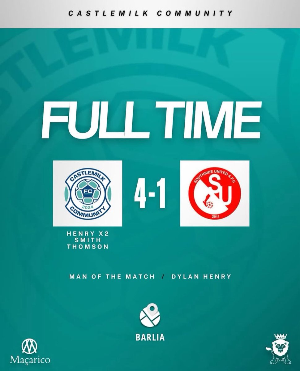 Castlemilk Community Fc Sunday (@castlemilkcfc) on Twitter photo Result⚽️
Result from lastnight sees us top our group and into the semis of the Castlemilk Cup. 
<a href="/dylanhenryy9/">Dylan Henry</a> ⚽️⚽️
Sam⚽️
Daryl⚽️
Motm🌟
<a href="/dylanhenryy9/">Dylan Henry</a> 
Mon the cmilk🥛 Result⚽️
Result from lastnight sees us top our group and into the semis of the Castlemilk Cup. 
<a href="/dylanhenryy9/">Dylan Henry</a> ⚽️⚽️
Sam⚽️
Daryl⚽️
Motm🌟
<a href="/dylanhenryy9/">Dylan Henry</a> 
Mon the cmilk🥛